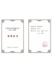  甘肃省高等学校省级线下线上混合式一流课程